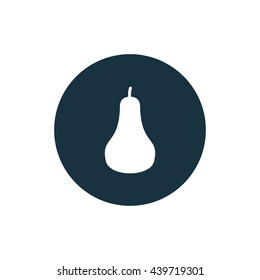 Vector illustration of pear icon