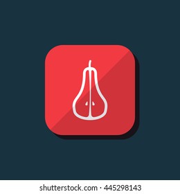 Vector illustration of pear icon