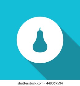 Vector illustration of pear icon