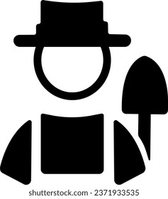 vector illustration of a peasant economy on a transparent background