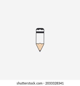 Vector illustration of a pencil