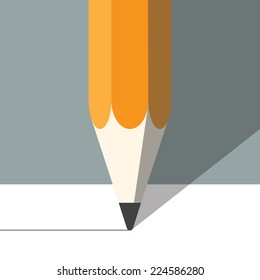 Vector illustration pencil