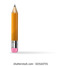 Vector illustration of a pencil