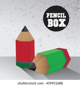 Vector illustration of pencil
