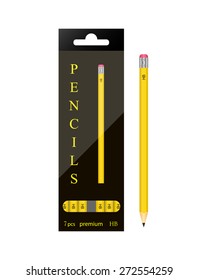 Vector illustration Pencil, vector eps 10 illustration