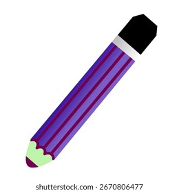 Ilustración vectorial de la escuela de lápices