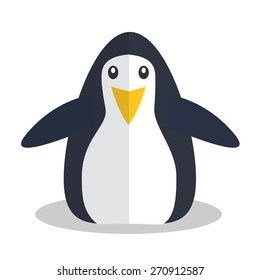 Vector illustration of a penguin