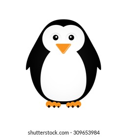 Vector illustration of a penguin