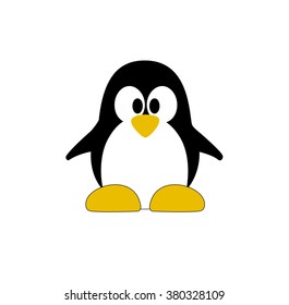 Vector illustration of penguin.