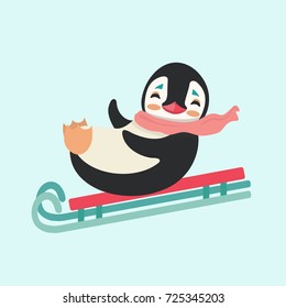 Vector illustration of a penguin.
