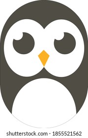 vector illustration of a penguin. flat penguin image