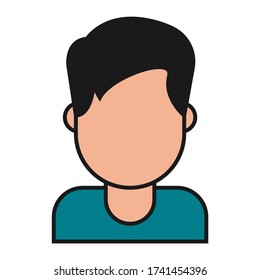 vector illustration people avatar flat design icon
