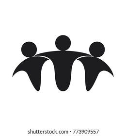 Vector illustration of people icon