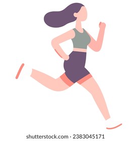 vector illustration people running exercise jogging people running people jogging people exercising for health woman running woman jogging exercise exercise man running man jogging