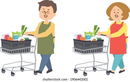 Ilustración vectorial de la compra de personas
