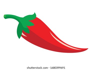 Vector Illustration of Pepper isolated on white background