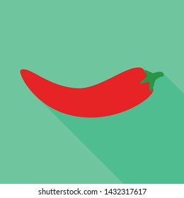 Vector illustration of pepper and red logo. Set of pepper and cook vector icon for stock.