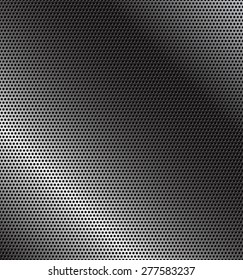 Vector illustration of perforated technology background with gradient