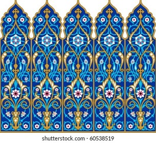 Vector Illustration Of Persian Ornamental Background