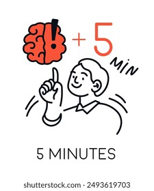 Vector illustration of a person