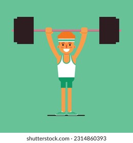 vector illustration person character cartoon  man body tajawindu