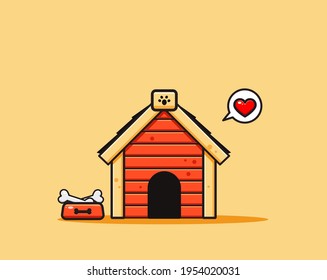 Ilustración vectorial de la mascota. Ilustración vectorial de corte