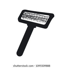 Vector illustration of pet products comb