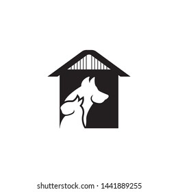Vector Illustration Pet Shop Icon.
