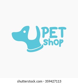 Vector Illustration Pet Shop Icon.