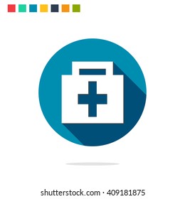 Vector illustration of pharmacy icon