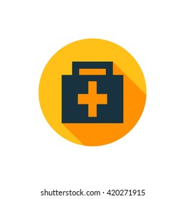 Vector illustration of pharmacy icon
