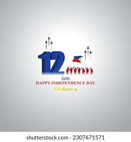 Vector illustration for Philippines Independence Day 12 June