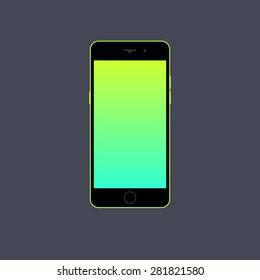 Vector illustration of phone