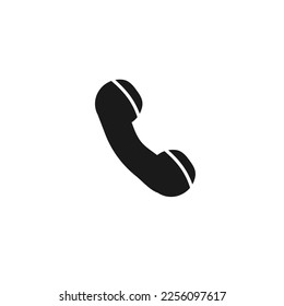 Vector illustration, phone handset icon. 