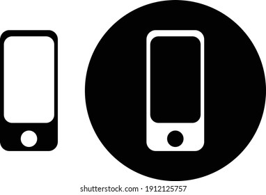 ilustración vectorial del icono del teléfono