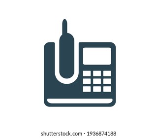 Vektorgrafik von Telefonsymbol, Kommunikation.