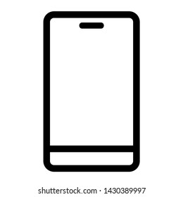 Vector Illustration Of Phone Icon. Isolated gadget Illustration vector