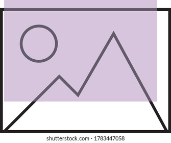 Vector illustration of a photo