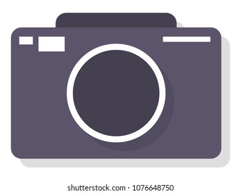 Vector illustration of Photo Camera