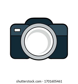 Vector illustration for a photo camera