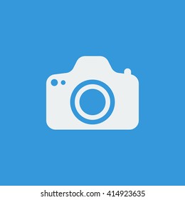 Vector illustration of photo camera icon. Premium quality web icon