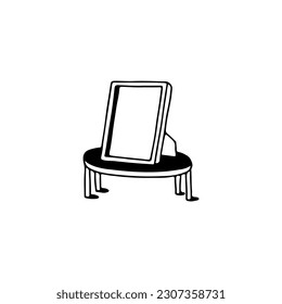vector illustration of a photo frame