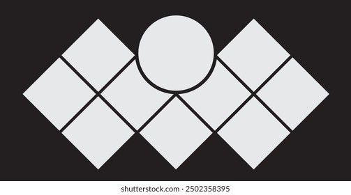 Vector illustration of photo frame collage collection