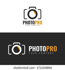  Vector illustration. Photo Studio Logo design.