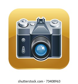 Vector illustration of photocam icon