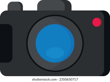 Vektorgrafik einer Fotokamera.