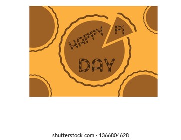 Vector illustration of Pi Day