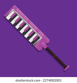 ilustración vectorial de un piano que puede convertirse en un arma