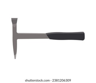 Ilustración vectorial martillo de selección aislado en fondo blanco. Herramientas para carpintería.
