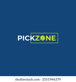 Vector Illustration pickleball zone court